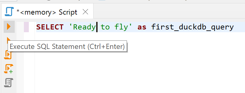 DBeaver Execute Query DBeaver Execute Query